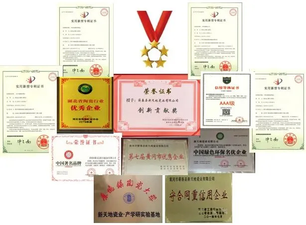 Честь, сила, чтобы получить новый мир фарфоровой промышленности с вами